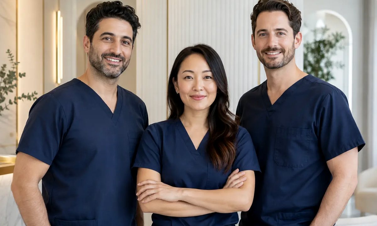 The clinical team at The Men Clinics, Soho, London